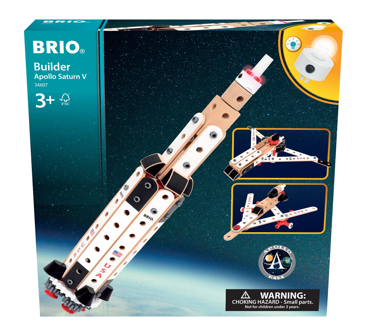 BRIO - Builder Apollo Saturn V 91 Pieces