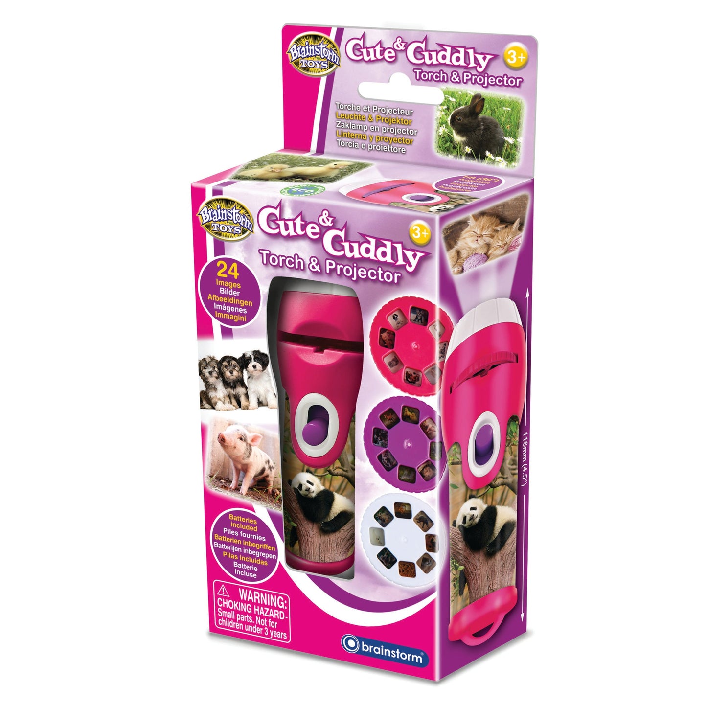 Brainstorm Toys - Cute & Cuddly Torch & Projector