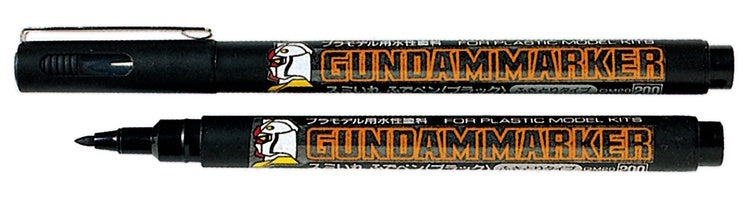 Gundam Marker Brush Type Black - Good Games