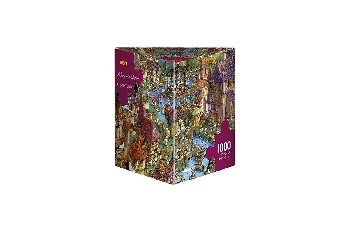 Heye - Bunny Town: 1000 Piece Jigsaw - Good Games