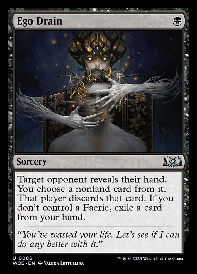 Ego Drain 86/276 (Wilds of Eldraine) - Foil