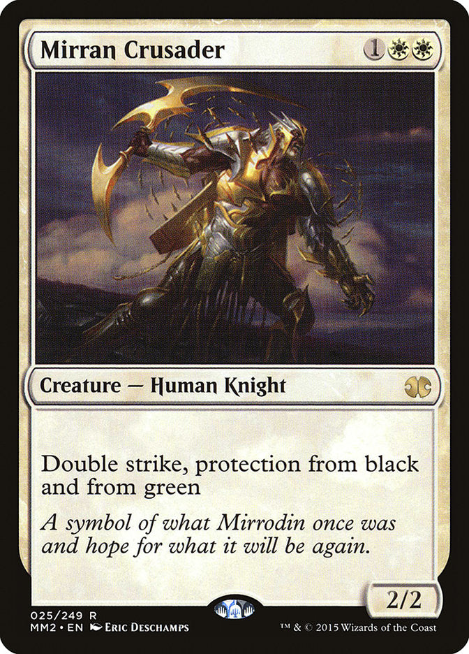 Mirran Crusader 25/249 (Modern Masters 2015)