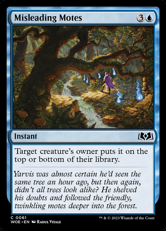 Misleading Motes 61/276 (Wilds of Eldraine) - Foil