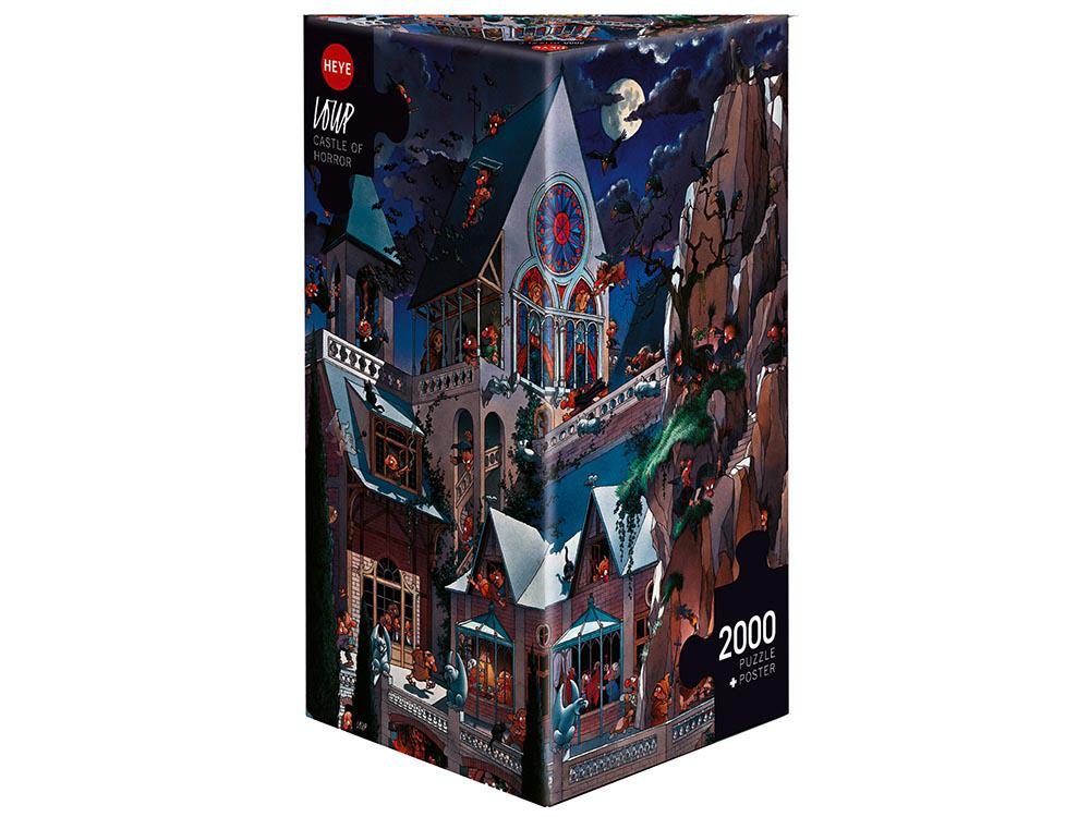 Heye - Castle Of Horror: 2000 Piece Jigsaw - Good Games