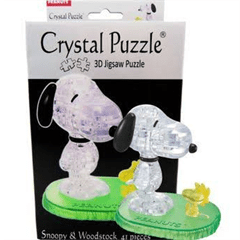 3D Crystal Snoopy Woodstock - Good Games