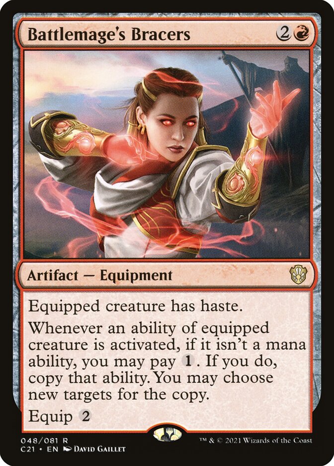 Battlemages Bracers 48 (Commander 2021)