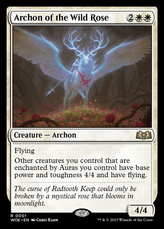 Archon of the Wild Rose 1/276 (Wilds of Eldraine)