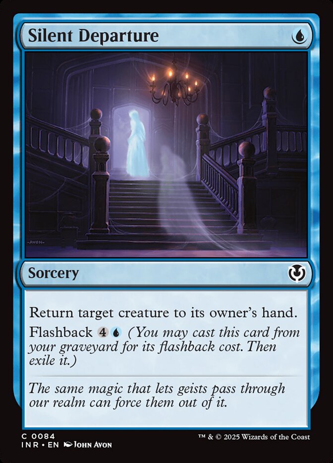 Silent Departure 84/287 (Innistrad Remastered) - Foil