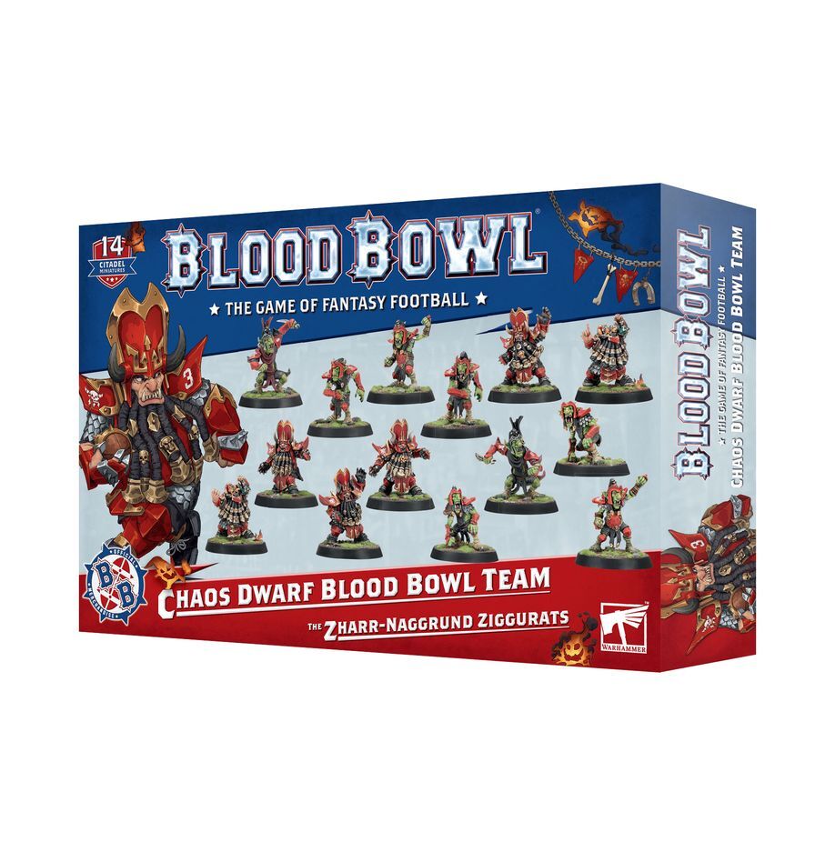 Blood Bowl - Chaos Dwarf Team (201-11) - Good Games