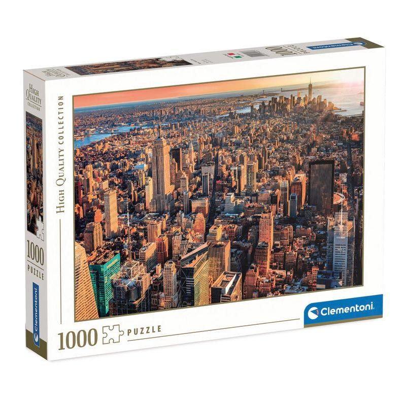 Clementoni - New York City Sunset 1000 Piece Jigsaw - Good Games