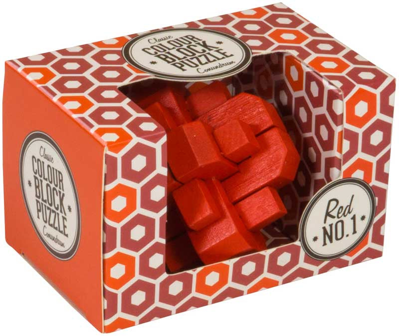 Colour Block Red No 1 - Good Games