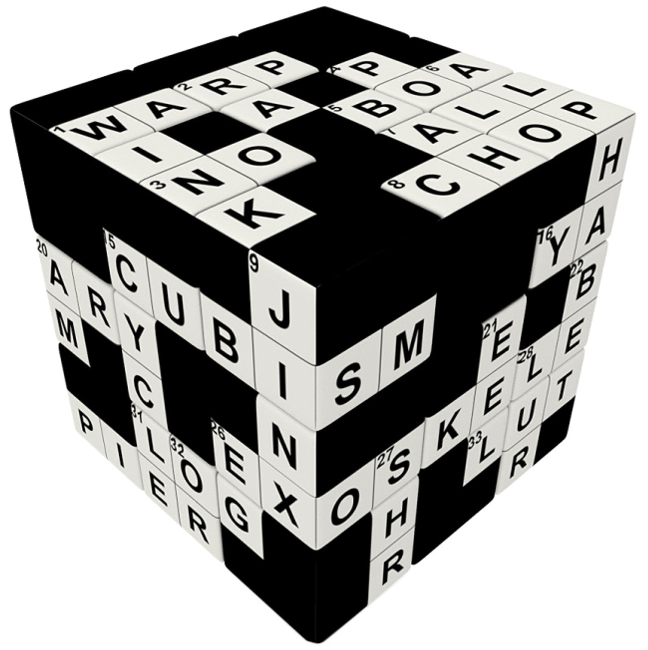 V-Cube 3x3 Crossword - Good Games