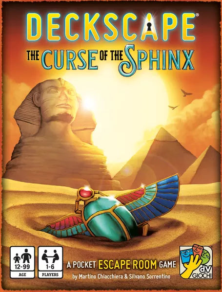 Deckscape Curse of the Sphinx (Preorder) - Good Games
