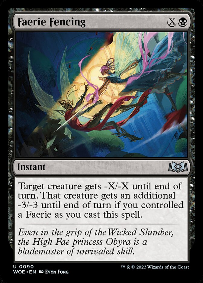 Faerie Fencing 90/276 (Wilds of Eldraine)