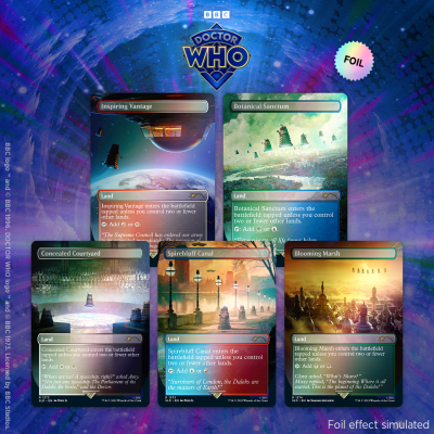 Magic: The Gathering - Secret Lair x Doctor Who: The Dalek Lands Foil Edition - Good Games