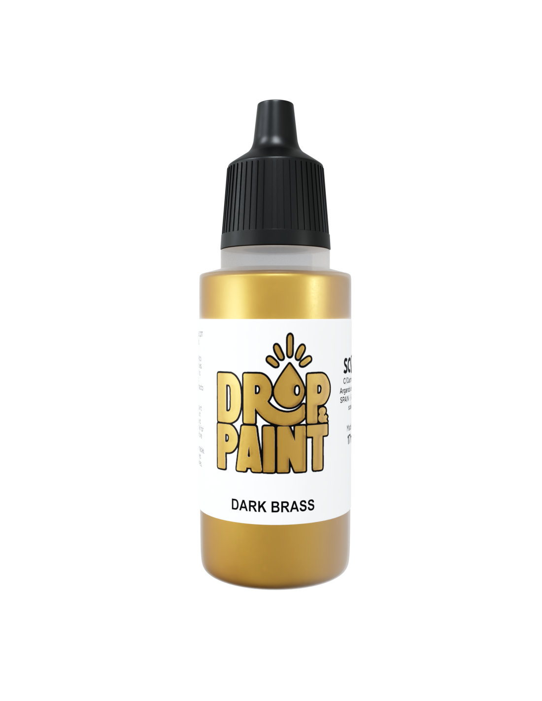 Scale 75 Drop and Paint 17ml - Dark Brass - Good Games