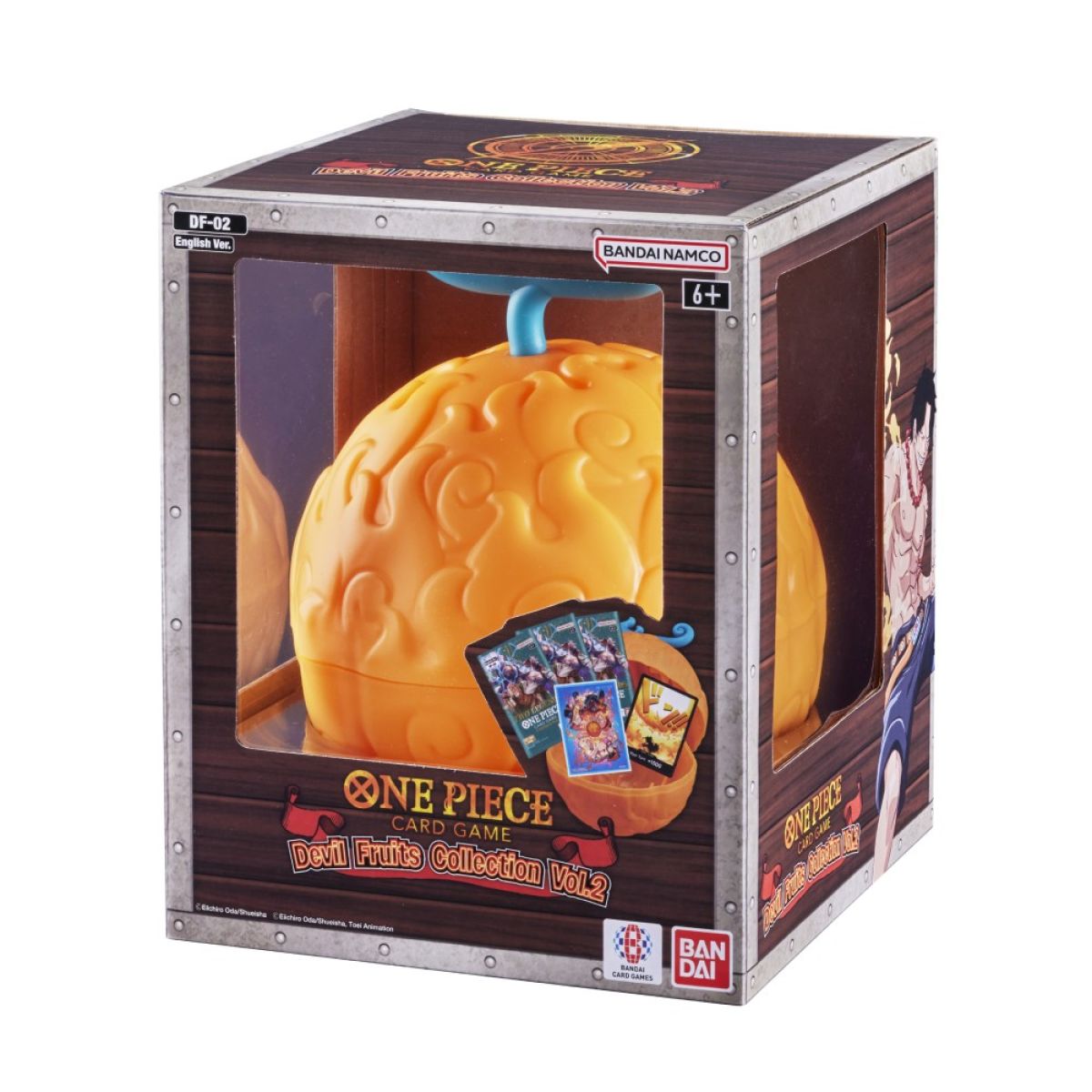 bandai namco entertainment one piece tcg devil fruits deck box Card Game - Gomu Gomu Fruit Trading Cards 2 from Bandais One Piece Card Game One Piece Trading Card Game: