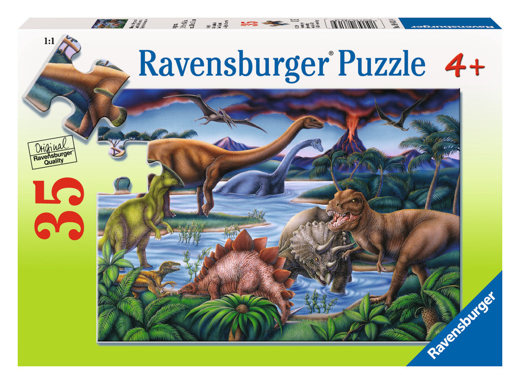 Ravensburger - Dinosaur Playground - 35 Piece Jigsaw - Good Games
