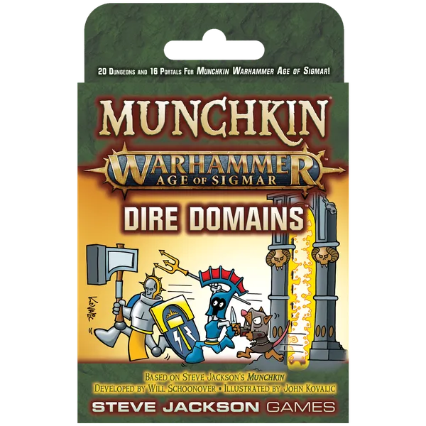 Munchkin Warhammer Age Of Sigmar Dire Domains (Preorder) - Good Games