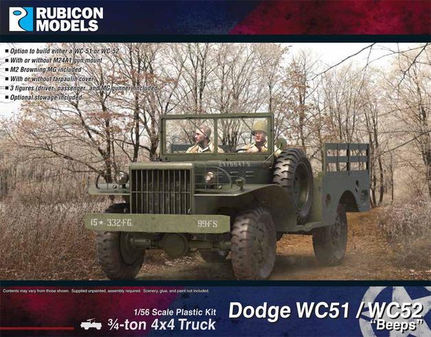 Dodge WC51 / WC52 Beeps 3/4-ton 4x4 Truck - Good Games