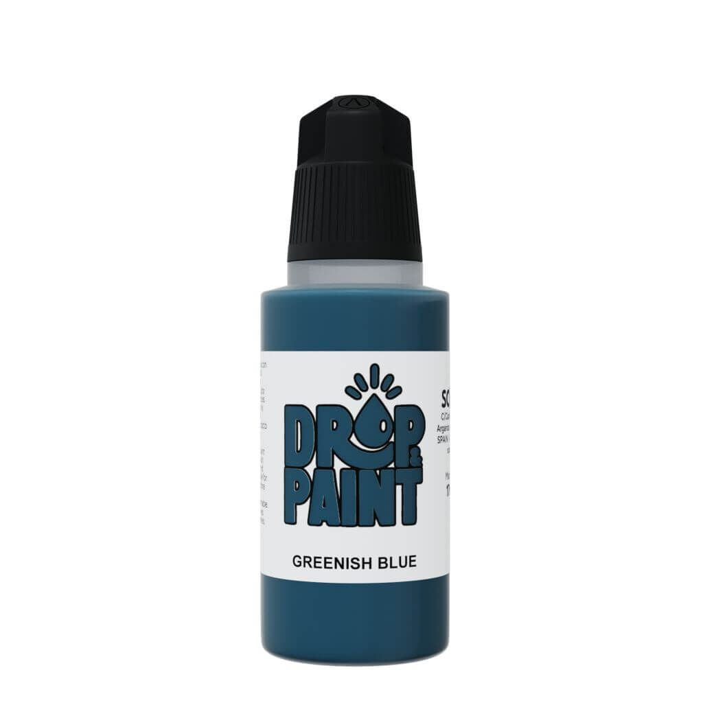Scale 75 Drop and Paint 17ml - Greenish Blue - Good Games