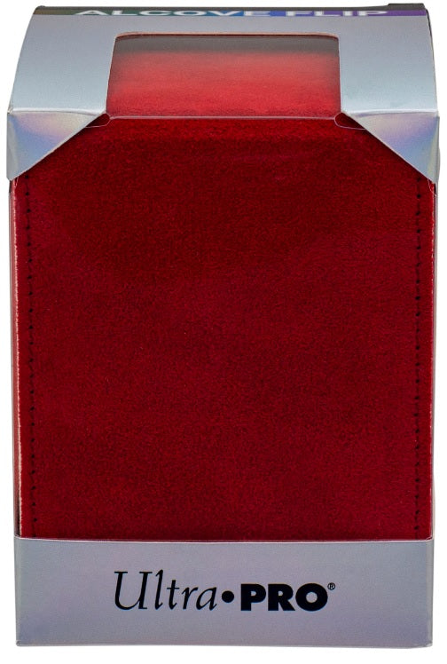 Ultra Pro - Deck Box Vivid Alcove Flip Deluxe Red - Good Games