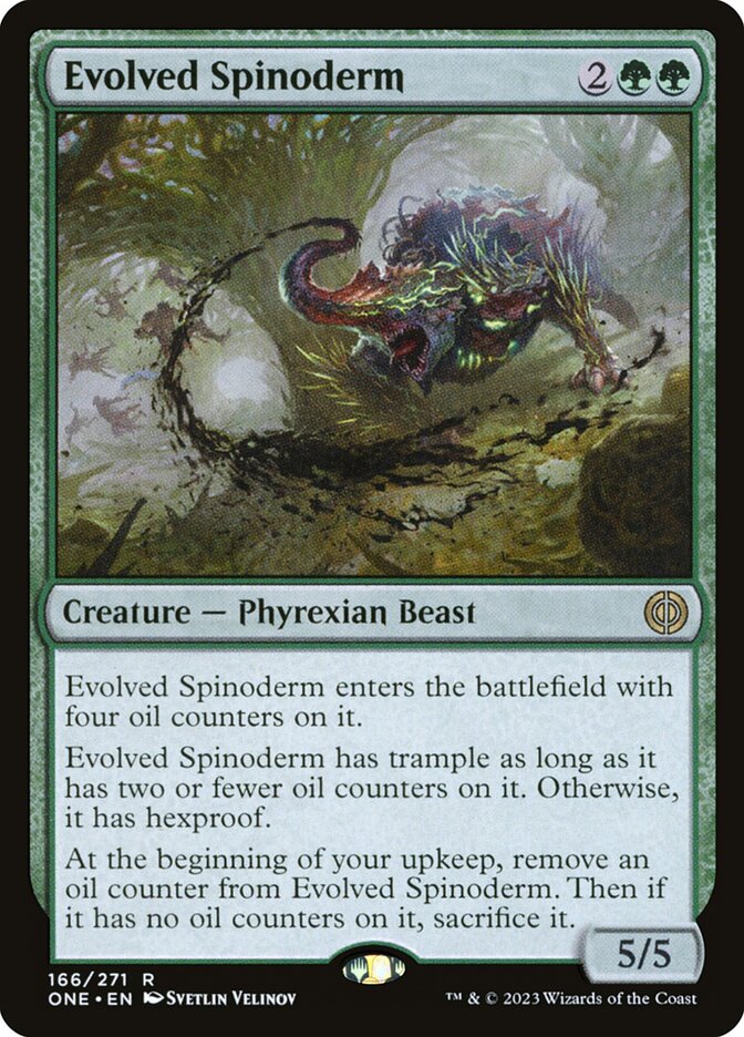 Evolved Spinoderm 166 (Phyrexia: All Will Be One)