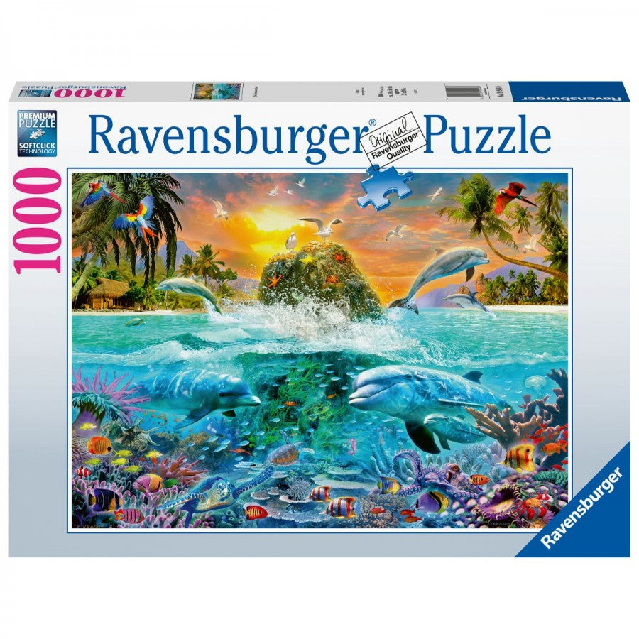 Ravensburger - The Underwater Island 1000 Piece Jigsaw - Good Games