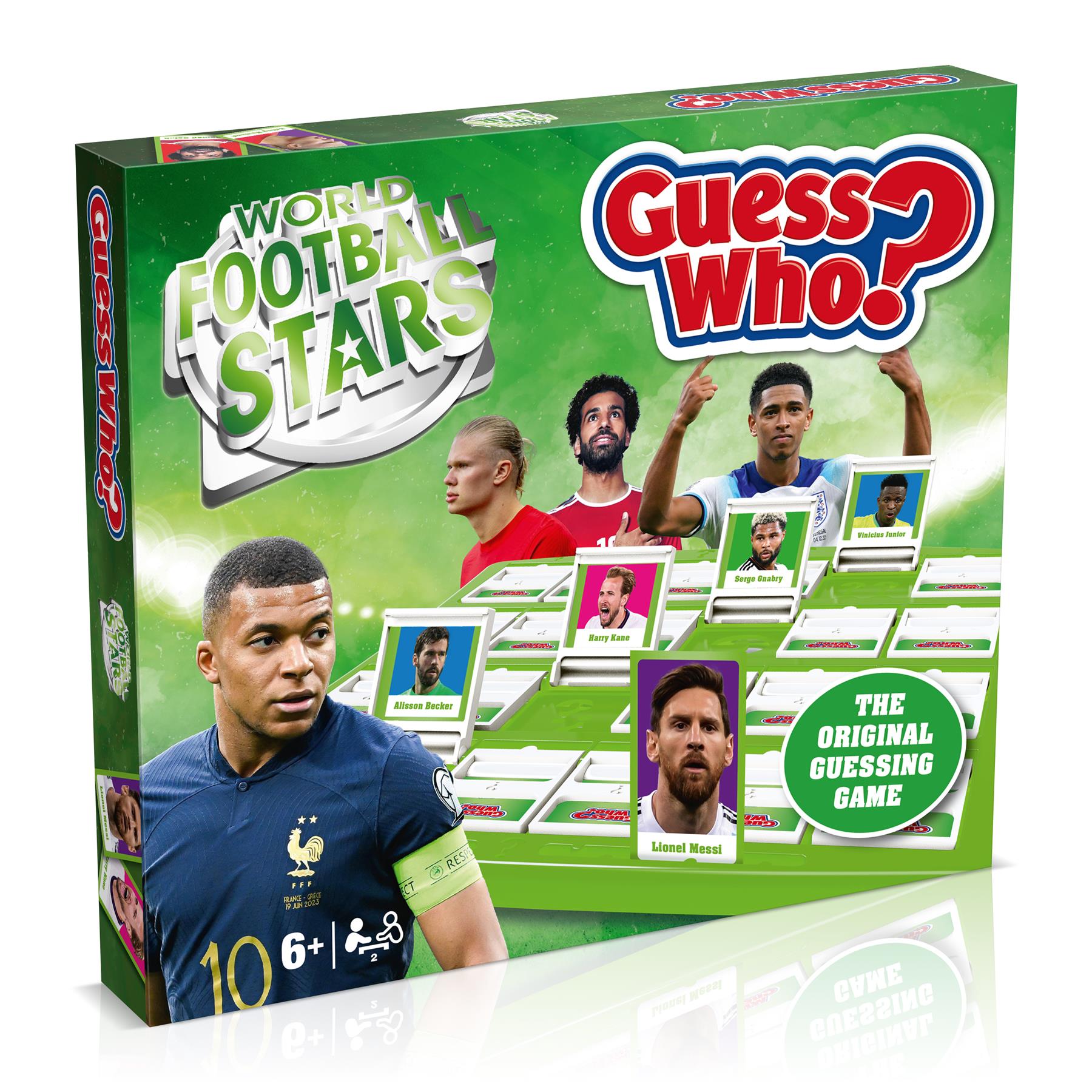Guess Who? World Football Stars Green Guessing Game - Good Games