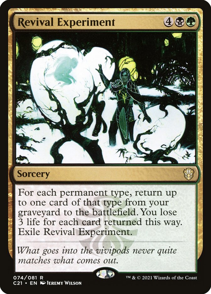Revival Experiment 74/81 (Commander 2021)