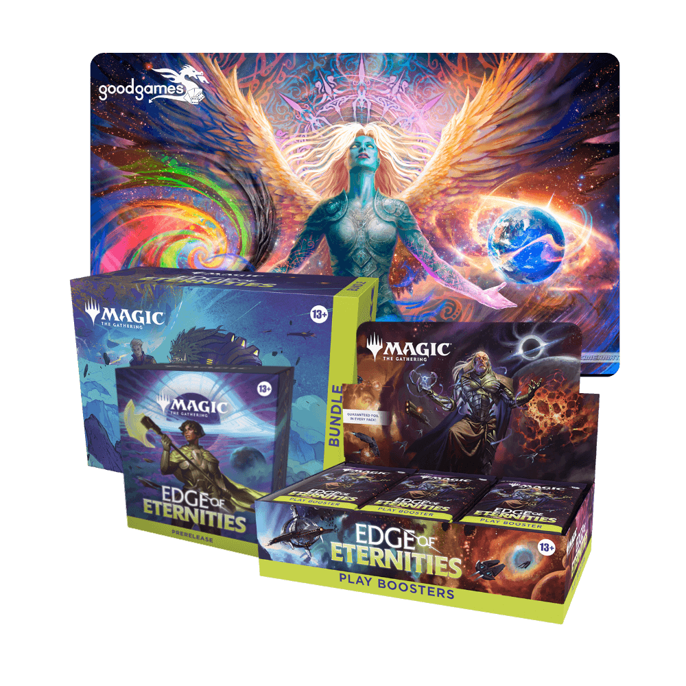 Magic: The Gathering Edge of Eternities Play Booster Deluxe Combo Good Games Magic: The Gathering Edge of Eternities Play Booster Deluxe Combo Good Games