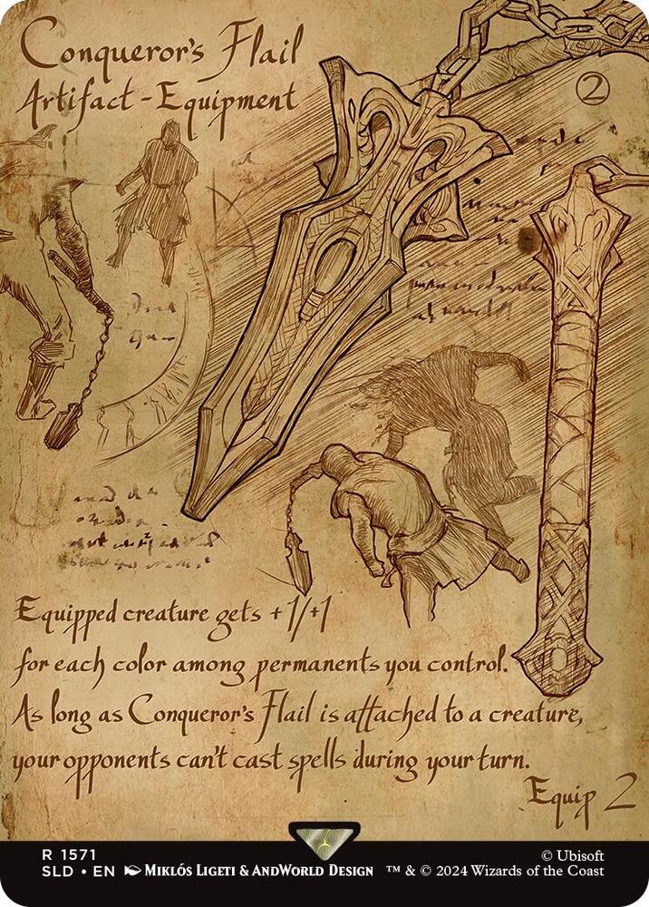 Conqueror's Flail 1571 (Secret Lair Drop Series) - Borderless