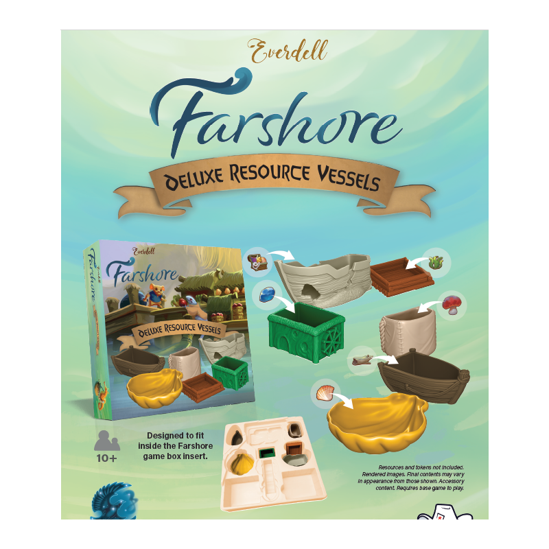 Everdell - Farshore - Deluxe Resource Vessels - Good Games
