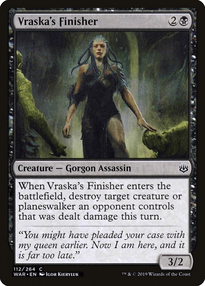 Vraska's Finisher 112/264 (War of the Spark)