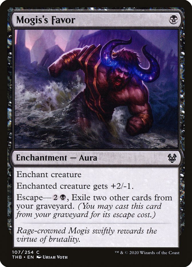 Mogis's Favor 107/254 (Theros Beyond Death)