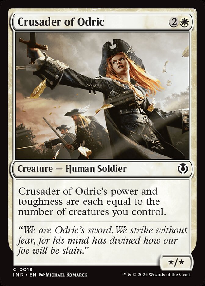 Crusader of Odric 18/287 (Innistrad Remastered) - Foil
