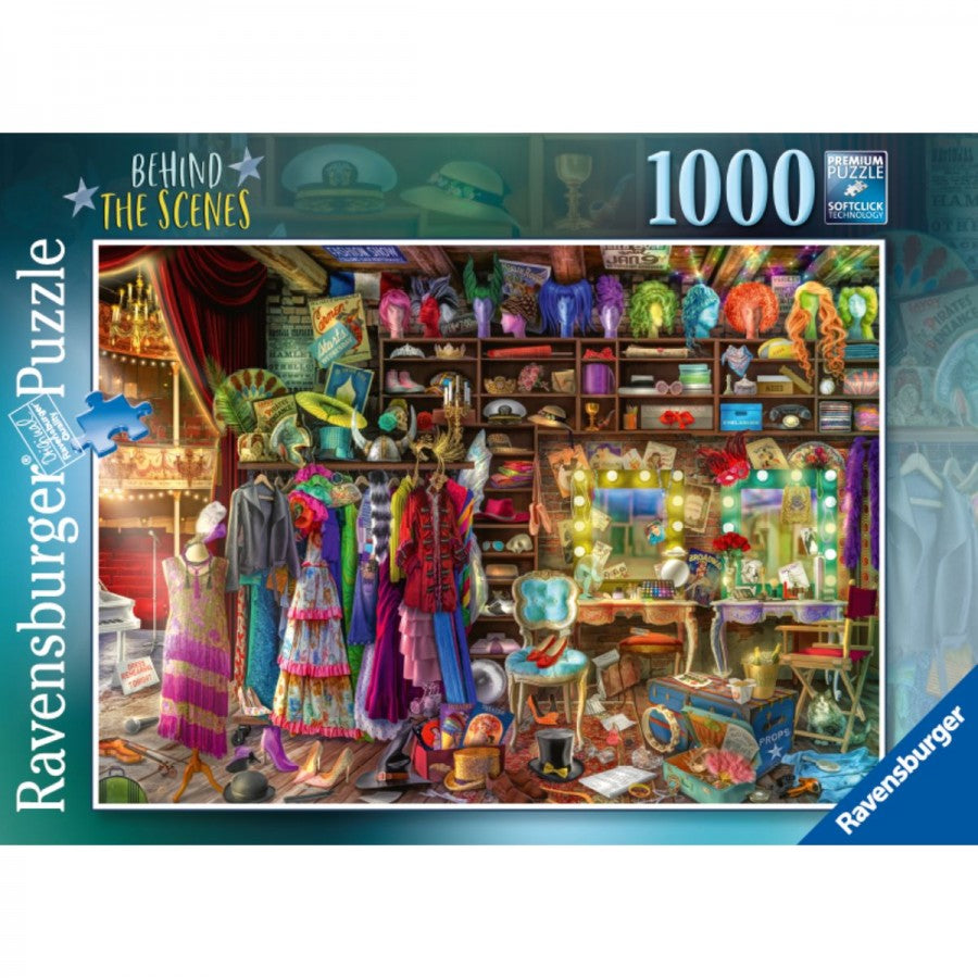 Ravensburger - Behind the Scenes 1000 Piece Jigsaw - Good Games