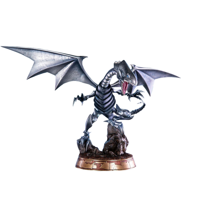 Yu-gi-oh - Blue Eyes White Dragon Statue (Silver) - Good Games
