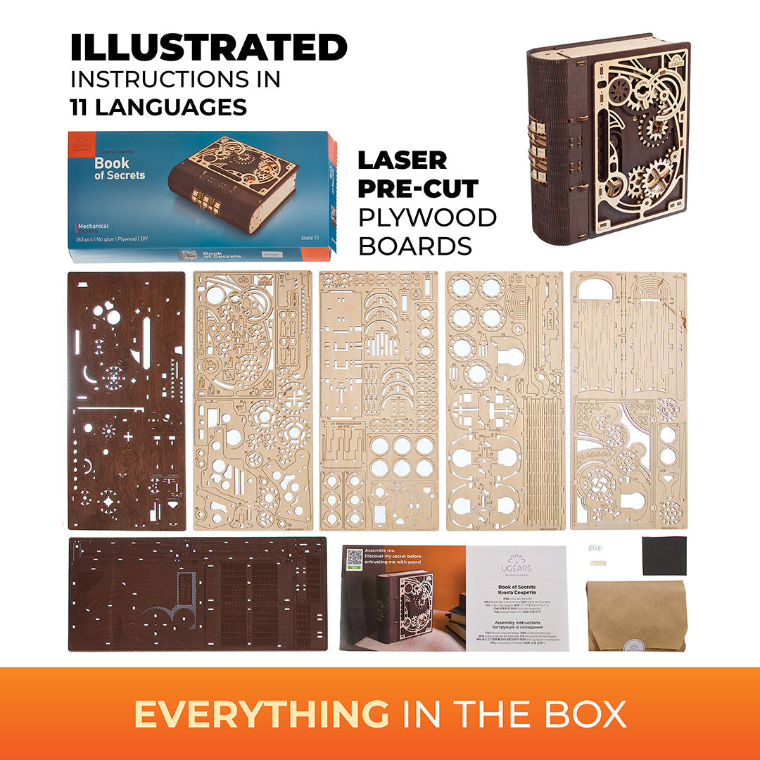 Ugears Book of Secrets - Good Games