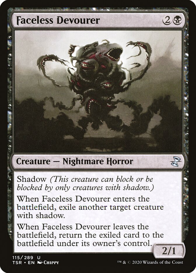 Faceless Devourer 115/289 (Time Spiral: Remastered)