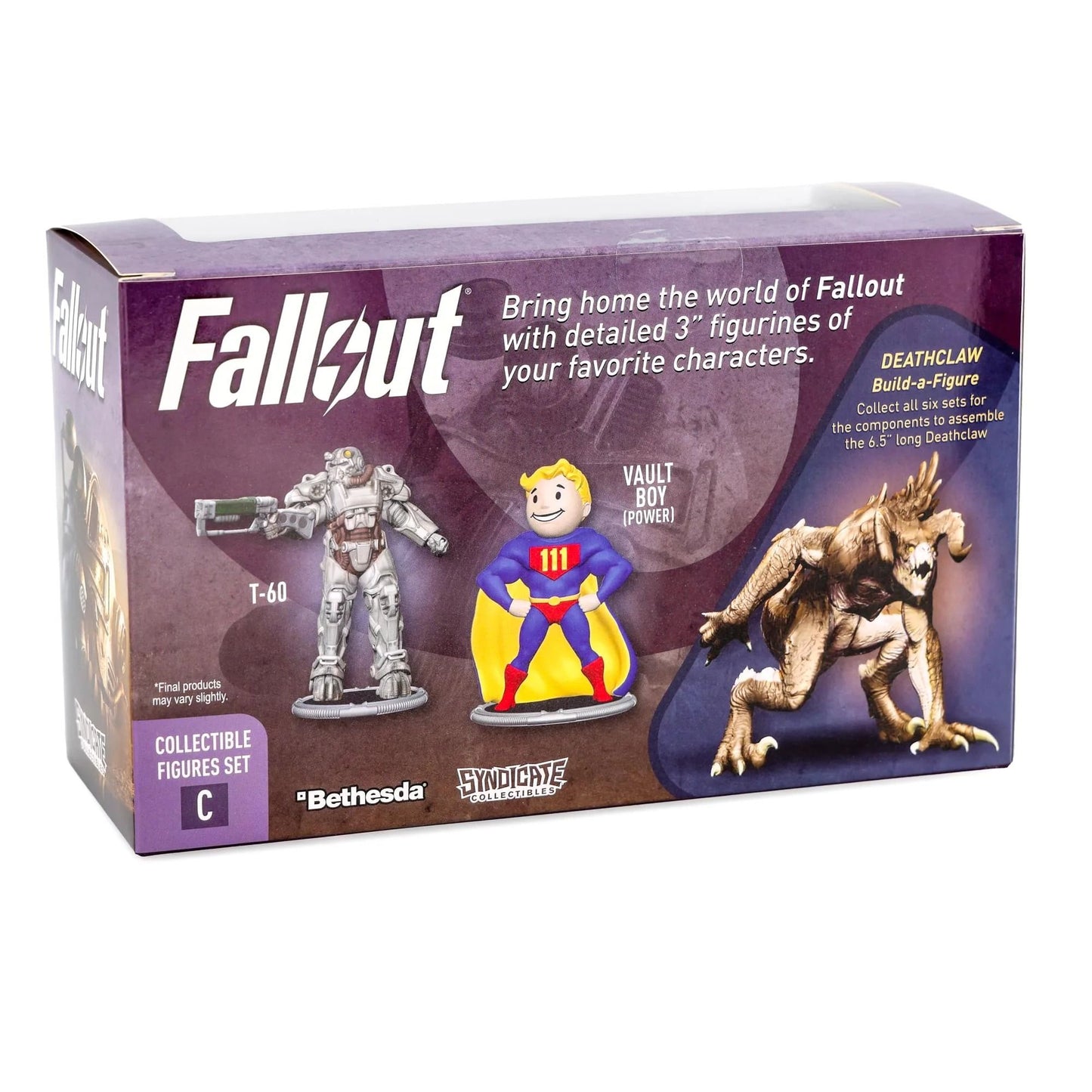 Fallout - Collectible Figures Set - T60 + Vault Boy (power) - Good Games