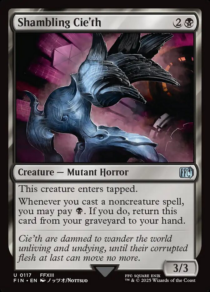 Shambling Cie'th 117 (FINAL FANTASY) - Foil
