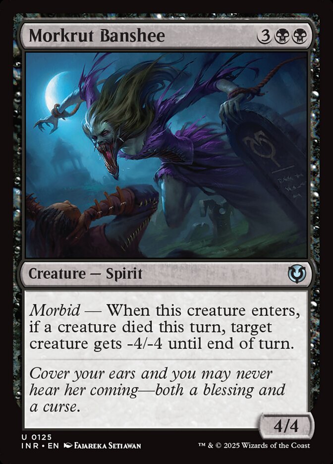 Morkrut Banshee 125/287 (Innistrad Remastered) - Foil