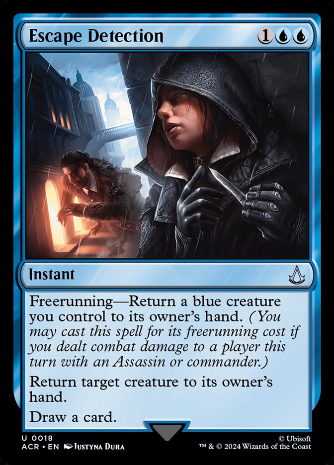 Escape Detection 18/110 (Universes Beyond: Assassin's Creed) - Foil