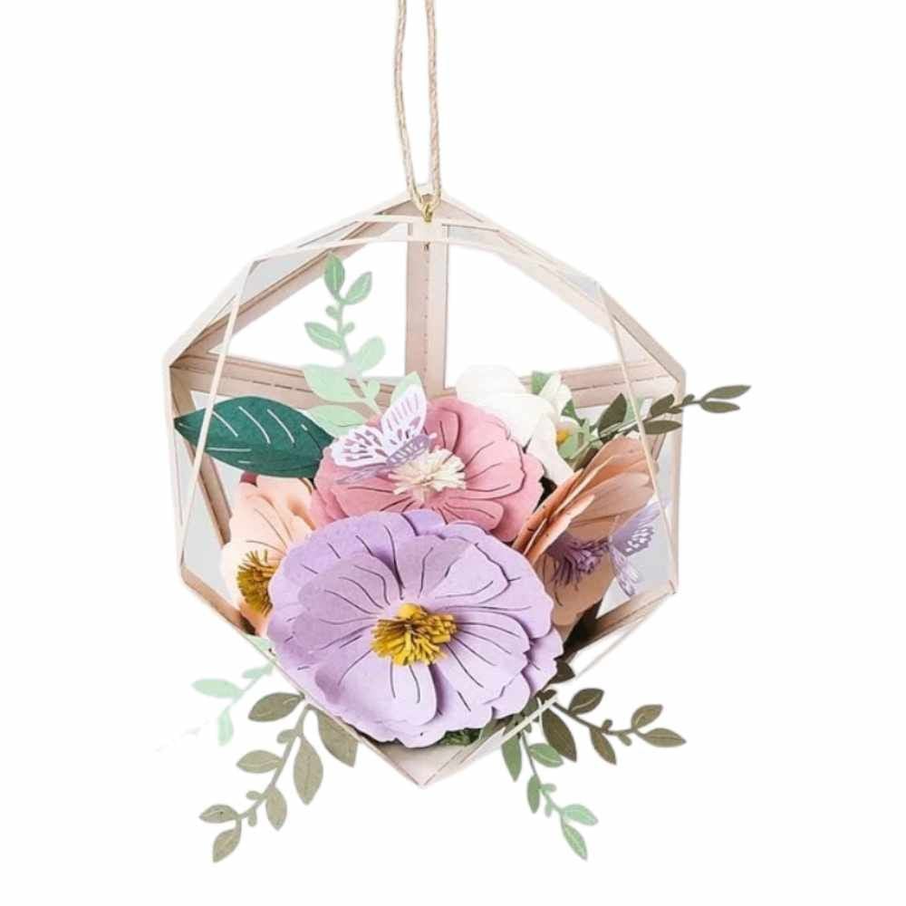 Flowers & Butterfly Paper Puzzle - Good Games