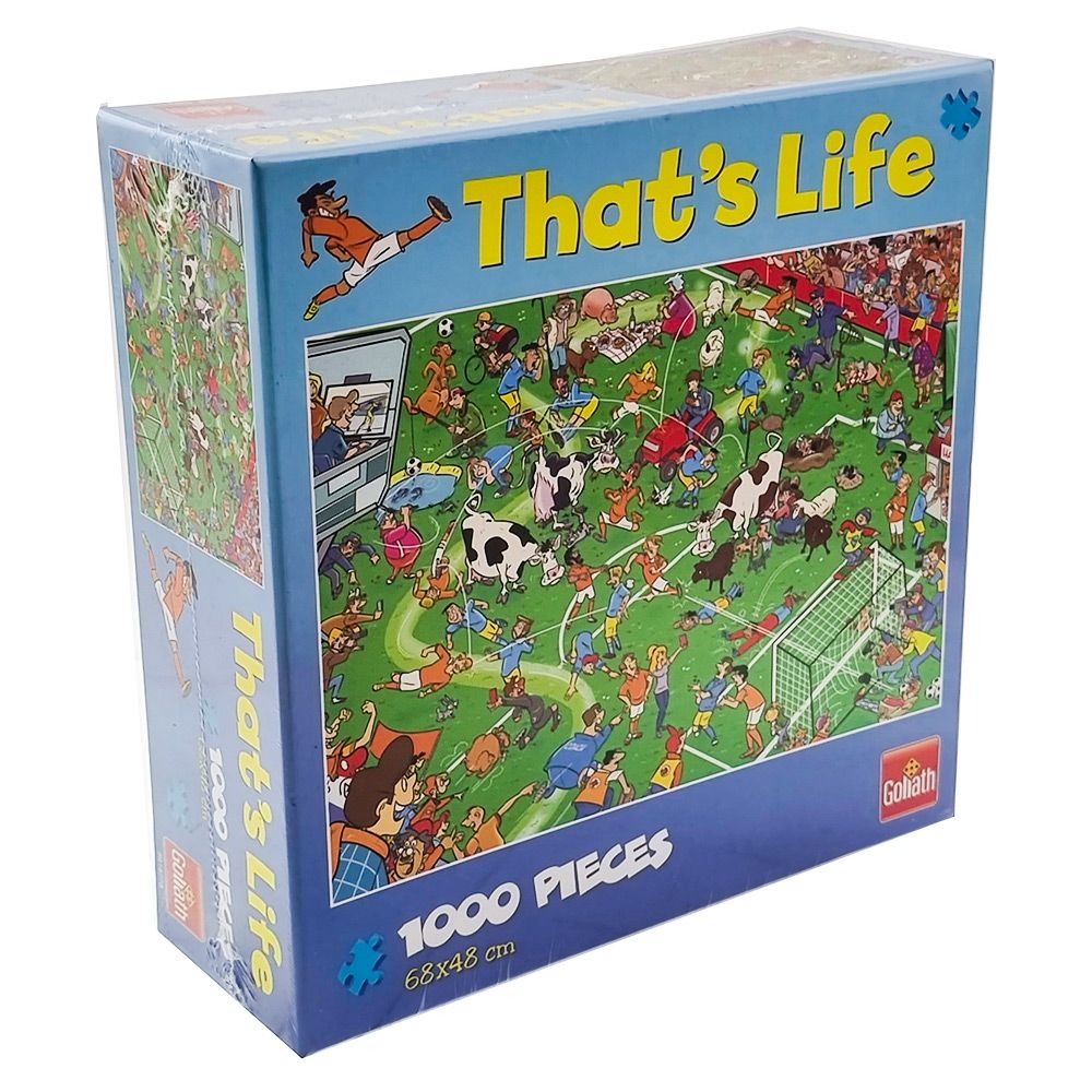 Thats Life 1000 Piece Jigsaw - Football - Good Games