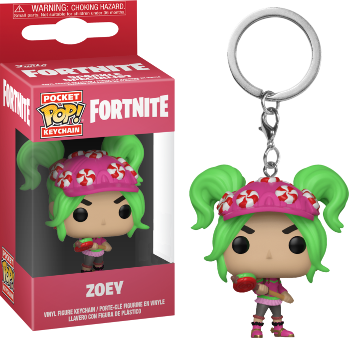 Fortnite - Zoey Pop! Keychain - Good Games
