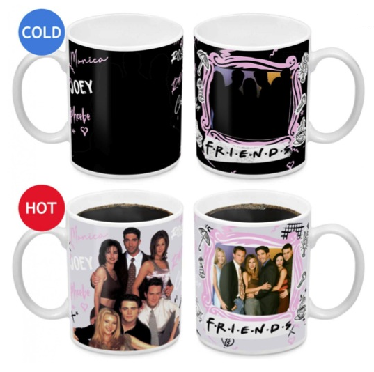 Friends Coffee Mug Heat Change - Good Games