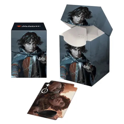 Ultra Pro - The Lord of the Rings Tales of MiddleEarth 100plus Deck Box A Featuring Frodo - Good Games