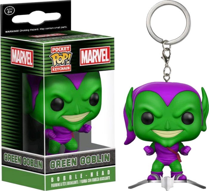 Marvel - Green Goblin Glide Pop! Keychain - Good Games